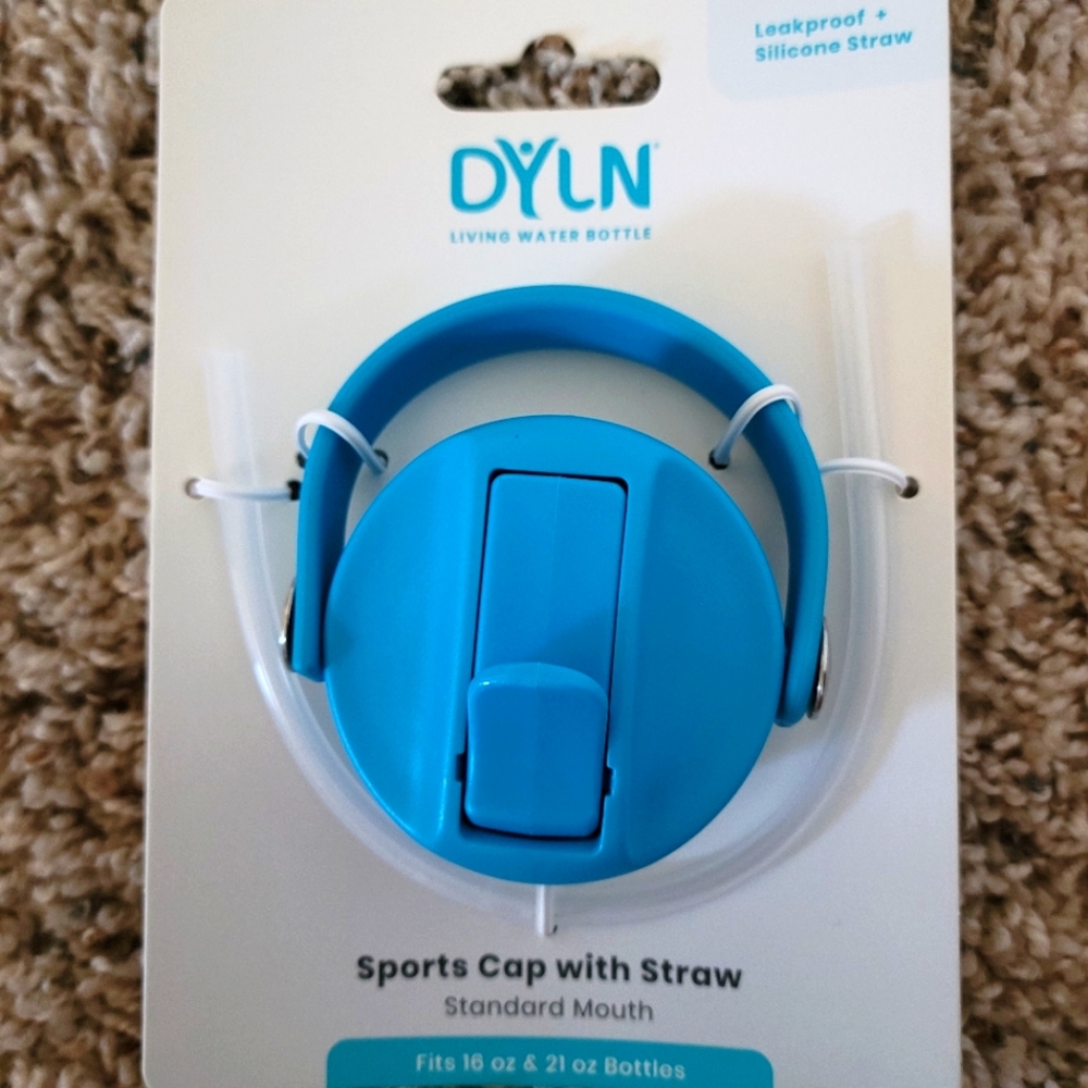 DYLN 16 -21 oz Lid + Straw